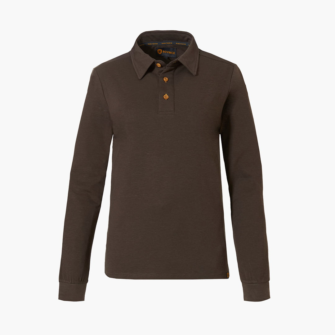 Tekenwerende polo LS dames