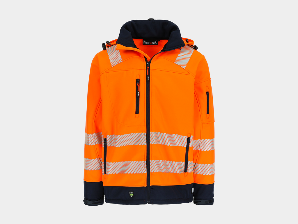 Gregor High vis softshell jas