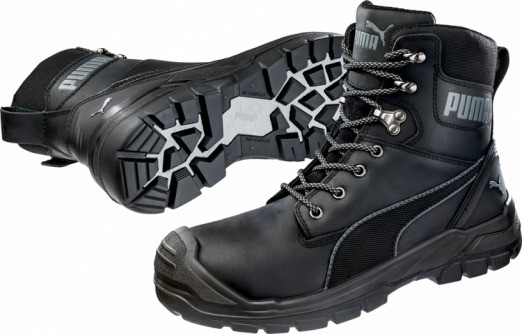 Puma Conquest zwart high