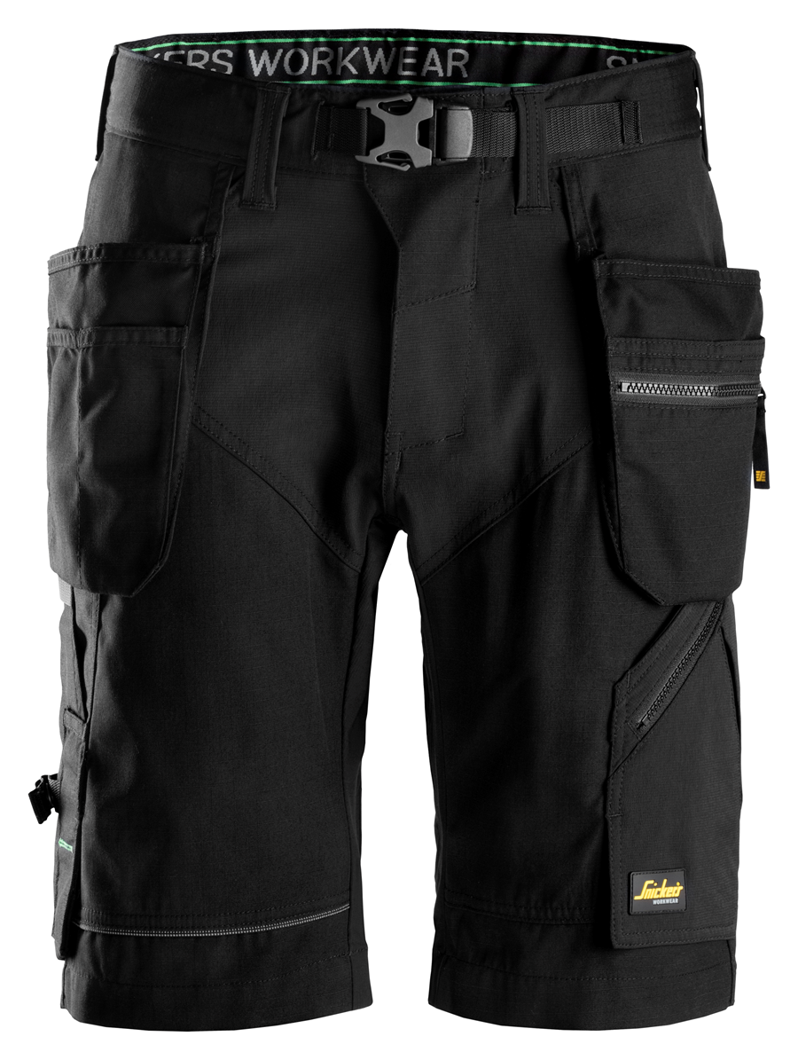 Korte Werkbroek+ met holsterzakken - 6904