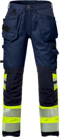 High-vis werkbroek stretch