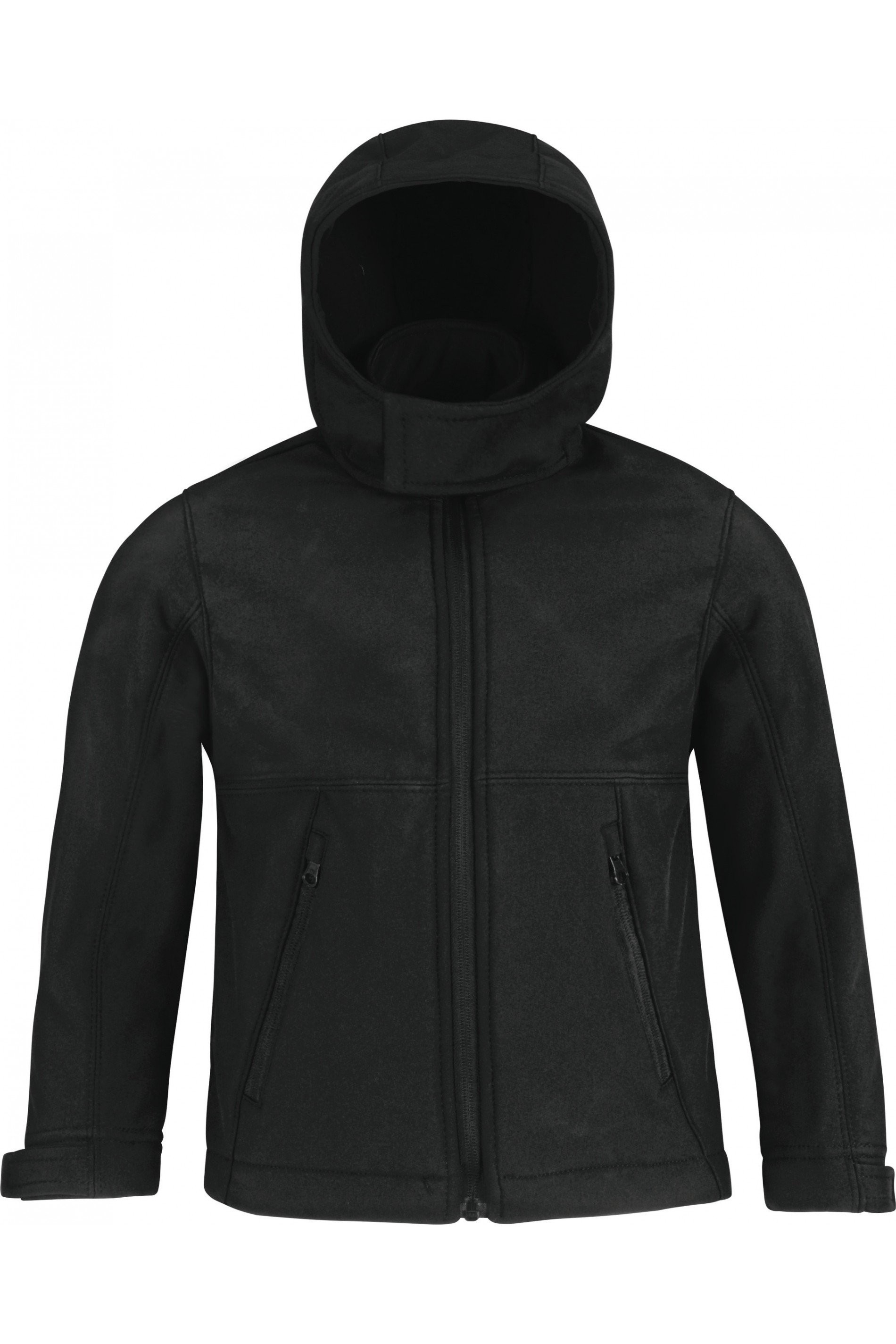 Softshell kids met kap