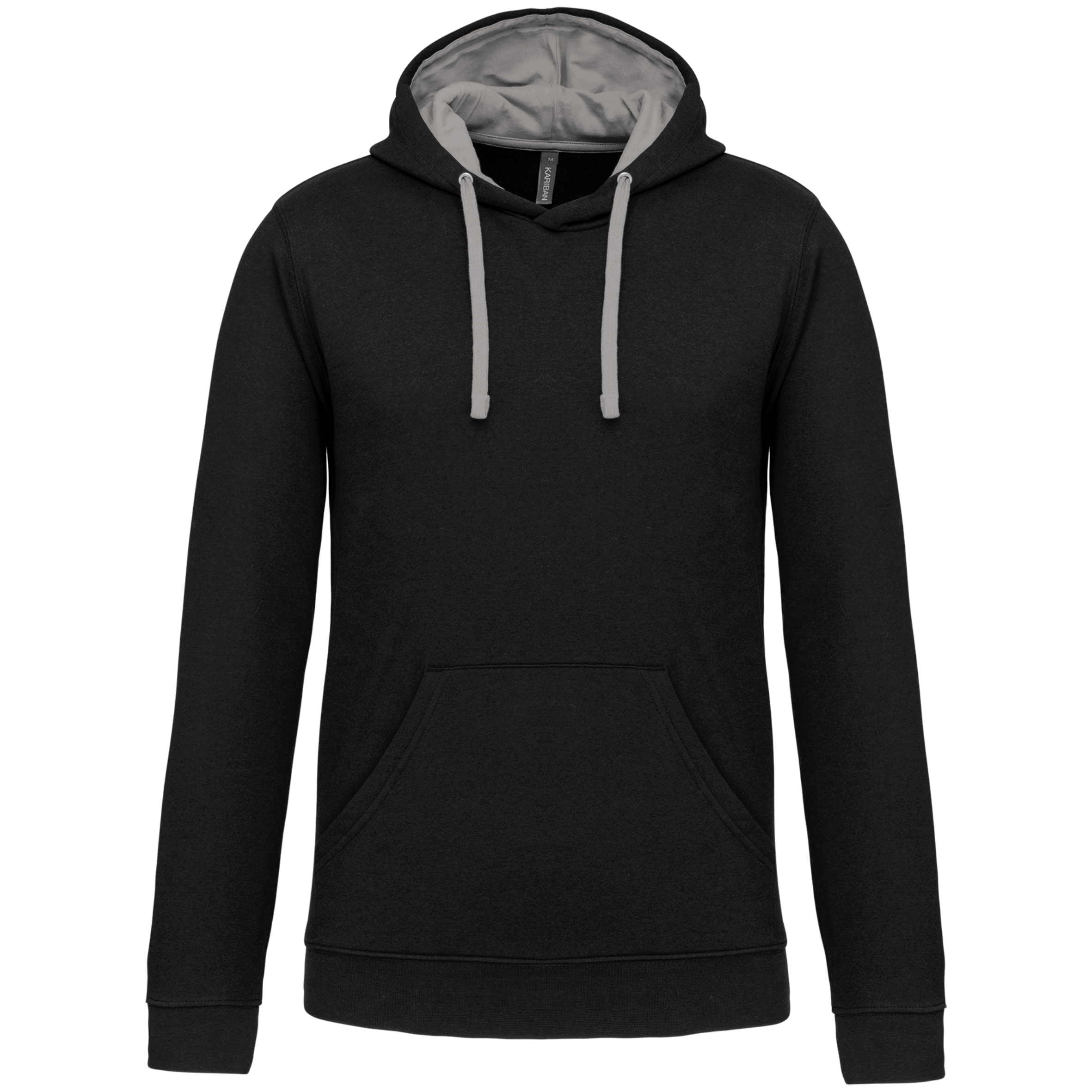 Sweater met gekleurde kap