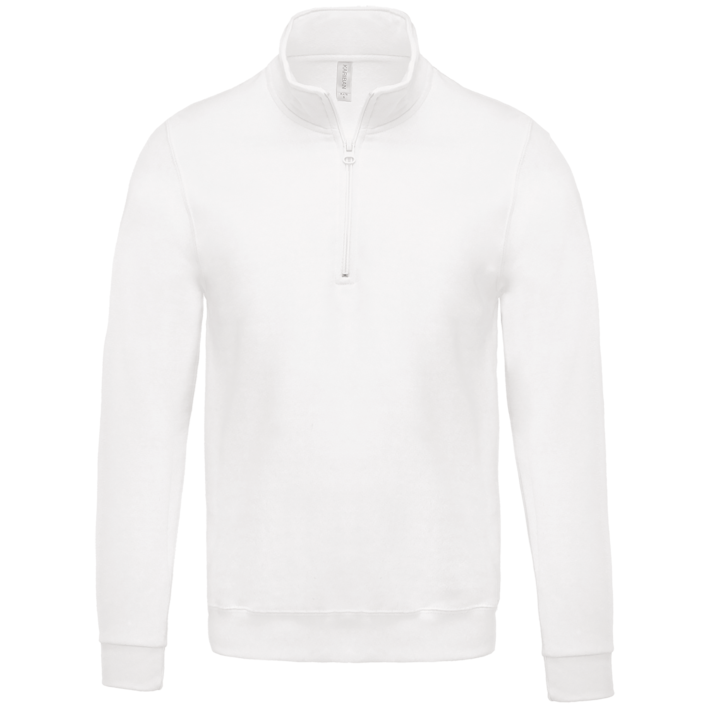 Sweater met ritskraag